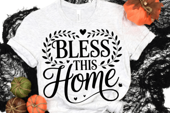 Bless This Home SVG Design for Crafts & Graphics