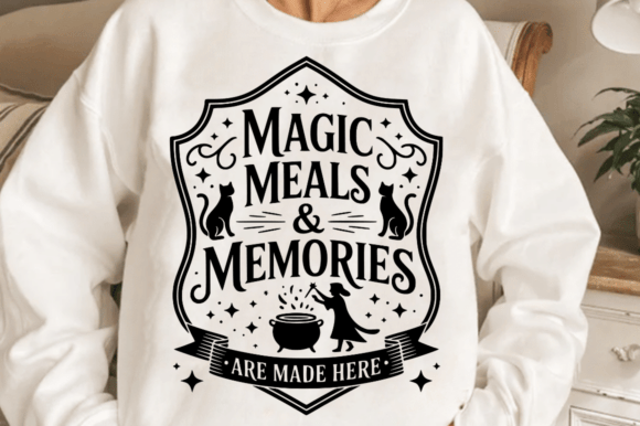 Magic Meals Memories SVG Design: Graphics for Crafts & Content