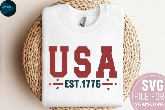 USA Est.1776 SVG Design for Crafts & Graphics