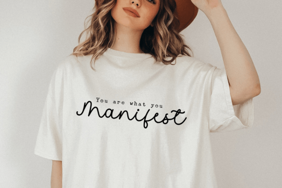 You Are What You Manifest SVG: Graphics for Crafts